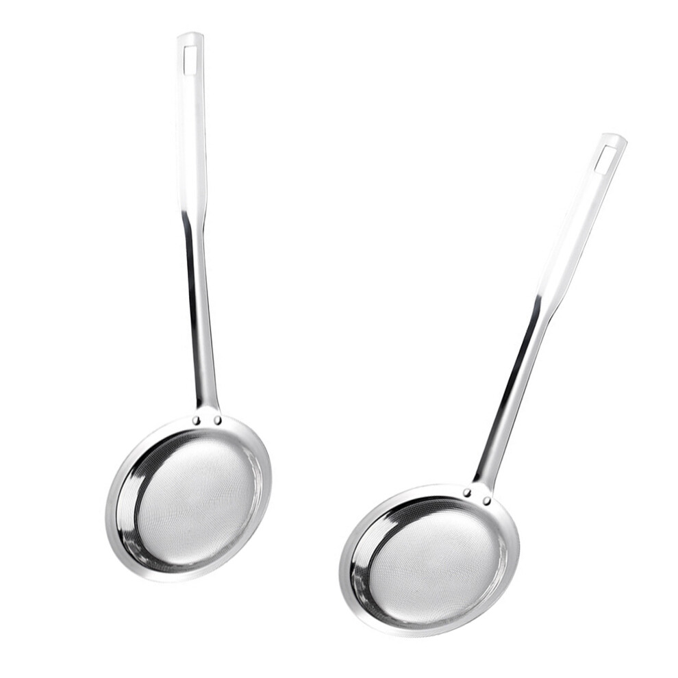 Stainless Steel Strainer Spoon 304 Stainless Steel Sieve-Large 7696001004357