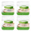 4Pcs Baby Cutlery Food Storage Boxes Green Microwave Refrigerator Safe 9