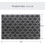 Χαλί Shag για υπνοδωμάτιο, ψηλό πέλος με εσωτερική διακόσμηση σαλονιού, γεωμετρικά 8