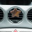 2Pz Auto Clip Vent Scuro Cristallo Acciaio 8