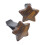 2Pz Auto Clip Vent Scuro Cristallo Acciaio 9
