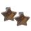 2Pz Auto Clip Vent Scuro Cristallo Acciaio 10