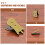 Smorzatore Per Erhu in Metallo Oro Design Portatile E Robusto 9