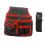 Tool Belt Heavy Duty Tool Belt for Men-Red edge black backg 1