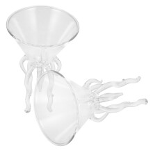 Set of 2 Creative Cocktail Glasses Made of Toast Glasses for Parties Stylish Design for Drinks Ideal for Cocktails and Celebrations Robust and Elegant