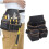 Tool Belt Heavy Duty Tool Belt for Men-Red edge black backg 6