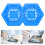 Advanced Magnetic CPU Soldering Mat Ideal For Home DIY-Blue 3
