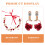 Conjunto De Presilhas E De Para Noiva 11