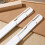 4Sets Adhesive White Drawer Guide Slide Durable Track for Cabinets 5