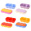 Lunch Bentos Box Student Lunch Box Leakproof Design-Yellow blue 2