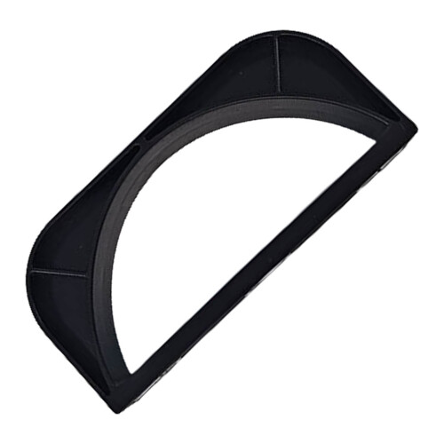 Durable Gray or Black ABS Ice Shovel Rack With Ergonomic-Black