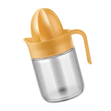 Convenient Manual Juicer Squeezer Tool Ideal For-Yellow 450ml