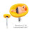 Cartoon Drifter Form Swimmingpool Thermometer Multifunctional classic practical water temperature measuring tool floating thermometer 3