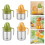Convenient Manual Juicer Squeezer Tool Ideal For-Yellow 450ml 3