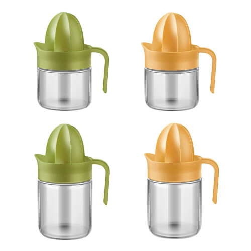 Convenient Manual Juicer Squeezer Tool Ideal For-Yellow 450ml 1