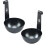 2pcs Effective Stainless Steel Poached Eggs Cookers Hangable 1