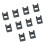 10Pcs Screwdriver Magnetizer and Demagnetizer for Home DIY-Grey 1