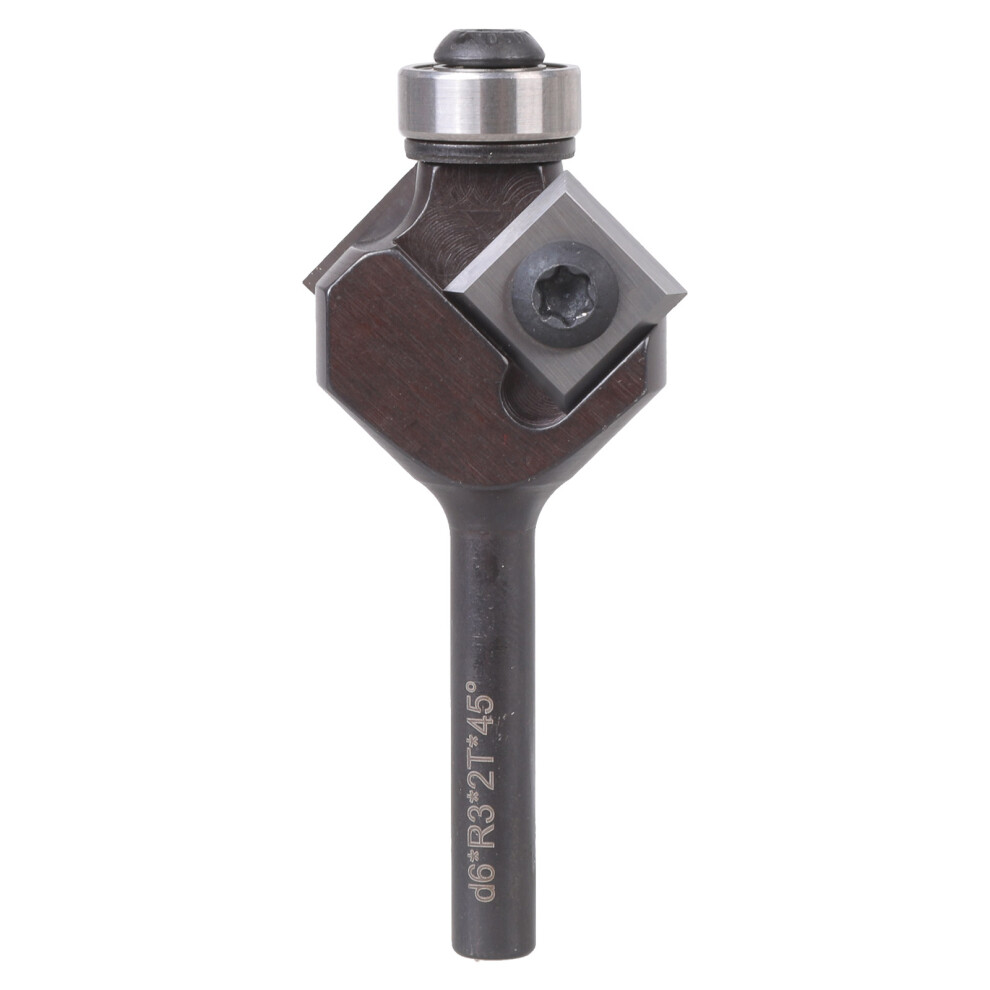 Professional Grades 45 Degree Angled Router Bit Chamfering-6Mm 7754000921652