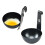 2pcs Effective Stainless Steel Poached Eggs Cookers Hangable 7