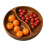 Wood Divided Serving Tray Appetizer Platter Snacks Tray-Style E 5