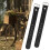 Cycle Basket Replacement Strap, Adjustable Design, Fastening System, Black 4