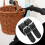 Cycle Basket Replacement Strap, Adjustable Design, Fastening System, Black 5