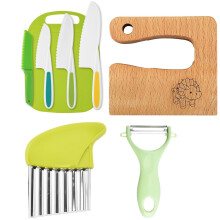 's Knife Set for Cutting and Cooking Fruit or Vegetables for Toddlers