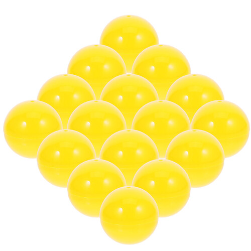 25Pcs Openable Plastic Raffle Balls Sphere Game Table Tennis Balls