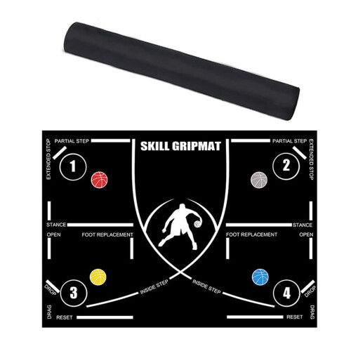 Basketball Pads Mobility Foot Step Training Mat NonSlip Normal Training Systems Pillow Type A
