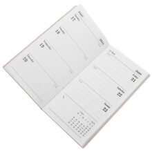 Daily Schema Notitablok Fijn Gevoerd Agenda Planner