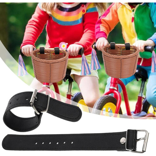 Cycle Basket Replacement Belt  Beach Cruiser Front Handlebar Basket Black 1