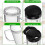Higher, transparent plastic cup with replacement lid for takeaway 3