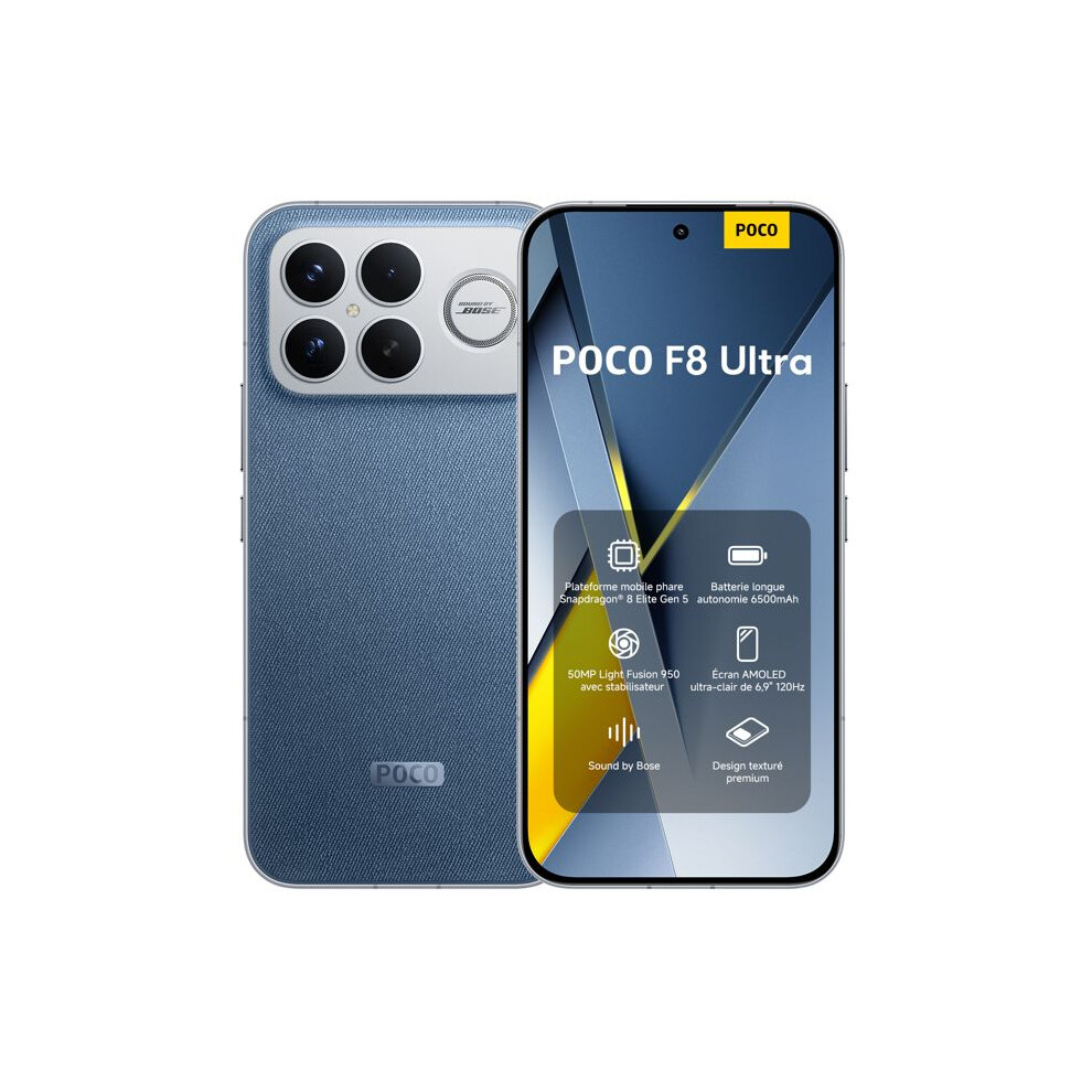 Xiaomi Smartphone - Poco F8 Ultra - 12 Gb Ram - 256 Gb - Amoled Screen 6.9" 120 Hz