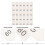 200Pcs Kids Clothes White Cotton Folded Size Labels Sewing Tags 5