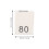 200Pcs Kids Clothes White Cotton Folded Size Labels Sewing Tags 10