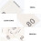 200Pcs Kids Clothes White Cotton Folded Size Labels Sewing Tags 11