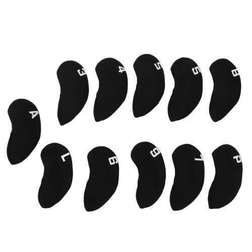 11 Teile/satz Anzahl Golf Eisen Headcover Neopren 2