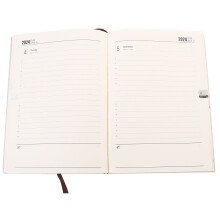 Czarny Papierowy Notes Planer Szkolny Przenośny Do Pisanía