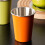 4pcs Stackable Camping Cup Stainless Steels Drinking-Orange 6