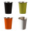 4pcs Stackable Camping Cup Stainless Steels Drinking-Orange 2