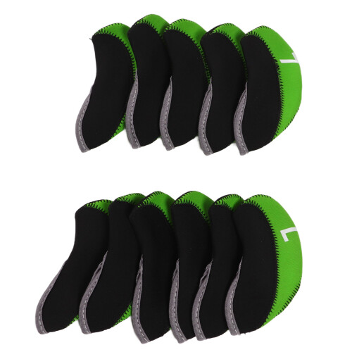 11 Teile/satz Anzahl Golf Eisen Headcover Neopren 2