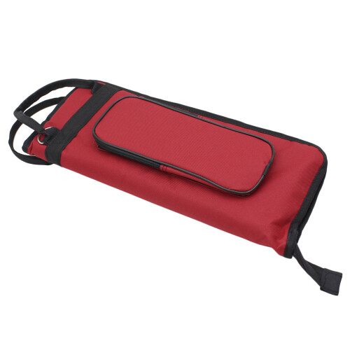 Borsa Porta Bacchette Rosso in Oxford Resistente E Impermeabile