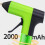 Mini Wireless Hot Glues Guns with Rapid Preheating and-Pink2 5