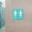 Insegna Lavabo Resistente Per Bagno Ufficio 8