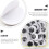 600Ud Accesorios DIY Ojos Decorativos Plásticos Para Muñecas 11