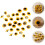 40Pz Push Pins in Resina E Ferro Per Bacheche E Ufficio 2