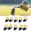 10 teile/satz Neopren Golf Eisen Headcover mit 11