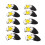 10 teile/satz Neopren Golf Eisen Headcover mit 7
