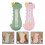 2Ud Herramienta Medidora De Pie Escala Multicolor 4