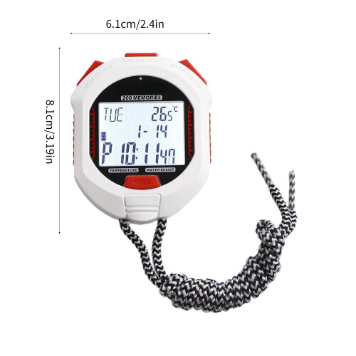 Digital Sports Timer Handheld Stopwatch for Professional 2
